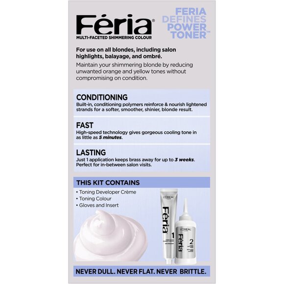 L'Oréal Paris Féria Power Toner, Pearl Blonde - Picture 7 of 12
